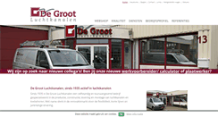 Desktop Screenshot of degrootluchtkanalen.nl